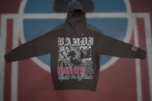 Load image into Gallery viewer, Bandi &quot;Bonnie &amp; Clyde Hoodie&quot; (Brown/White/Pink)
