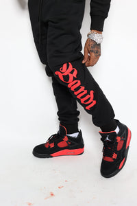 Unisex Bandi Demon Sweatsuits (Black/Red)