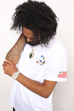 Load image into Gallery viewer, Road Runner T Shirt (White/Blue)
